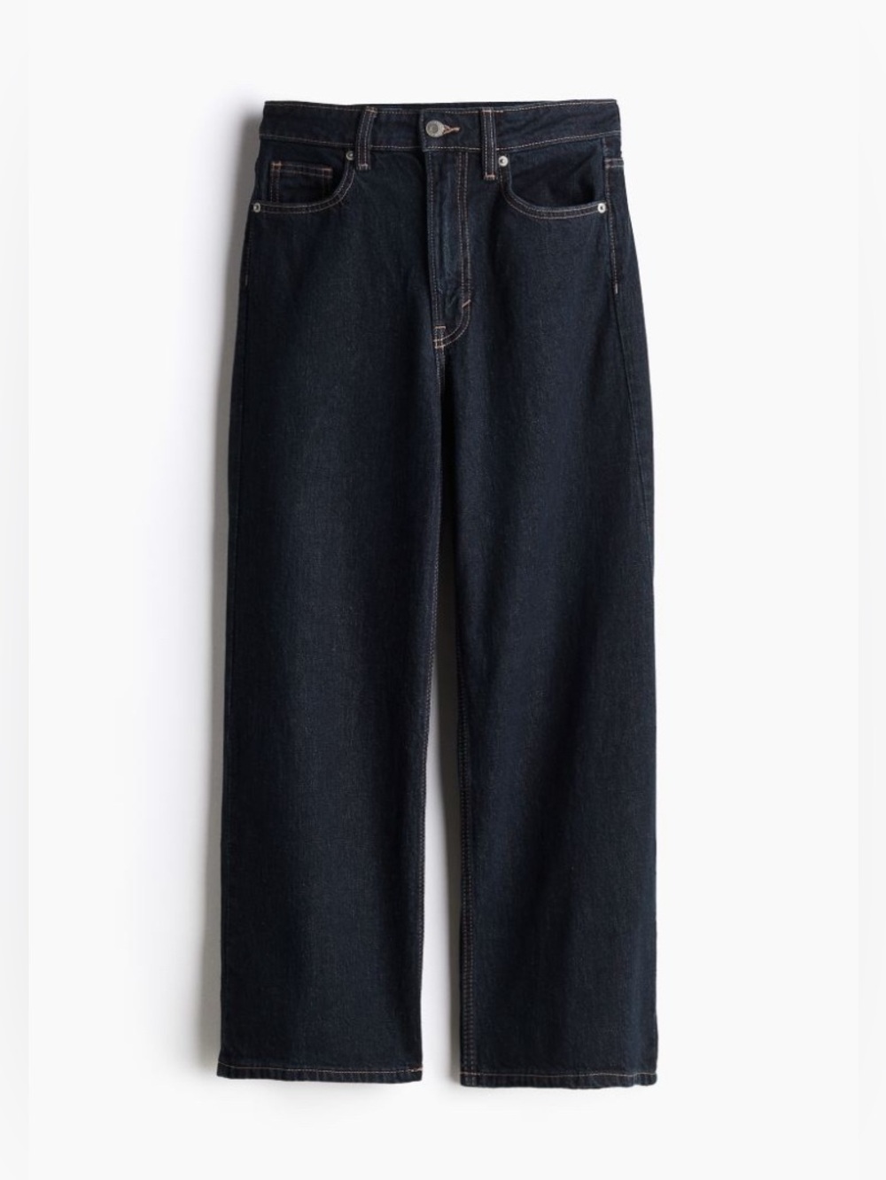 H&M Wide high cropped jeans